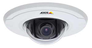 компактная купольная IP-камера марки Axis