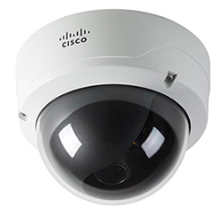 новая уличная камера купольного типа марки Cisco